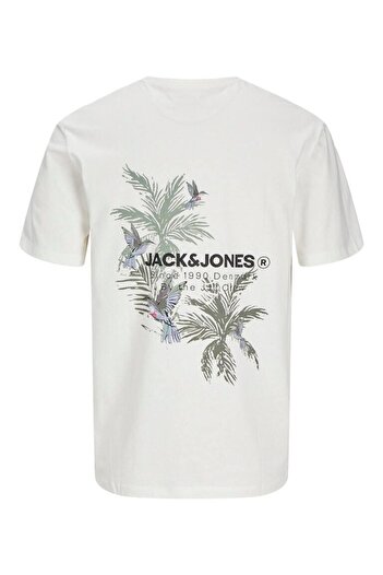 Jack & Jones Μπλουζάκι JJHAWAIİ TEE SS CREW NECK Βορειοαμερικανικού στυλ