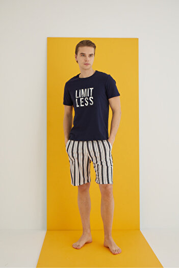 ELİTOL Combed Men's Shorts Set