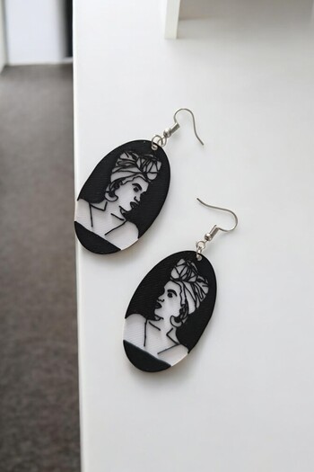 Pointmod Fridai Women's Figured Dangle Earrings