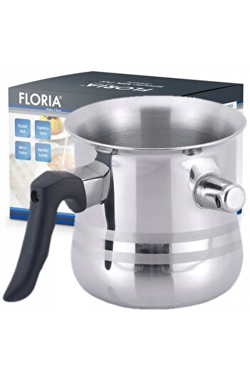 Floria Floria ZLN1802 stainless steel milk pot with whistle, 3l