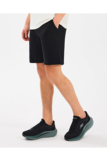 SKECHERS M Essential Sweatshort Men's Black Shorts S 2510064 -001