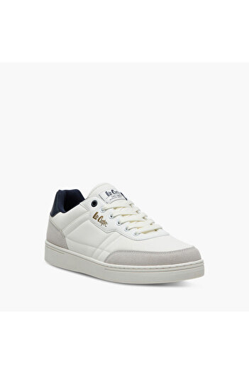Lee Cooper Men's Logo Print Lace-Up Sneakers