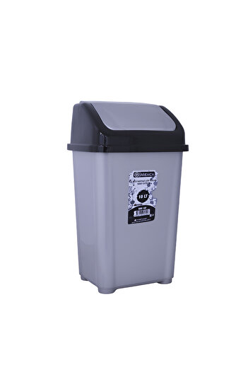 Generic 10L Swing Lid Plastic Waste Bin