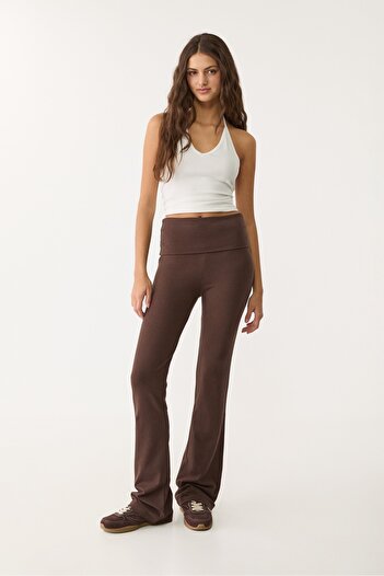 Stradivarius Flared leggings
