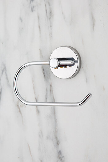 Aktel Banyo Krom Açık Tuvalet Kağıtlığı Wc Kağıtlık Tuvalet Kağıdı Askısı