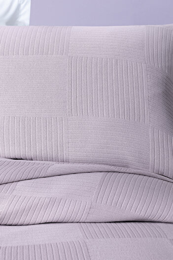 Yataş Lila Lukkas Double Bedspread Set