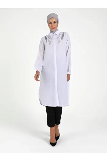 Por La Cara White Tunic - Por La Cara Design