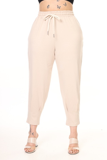 Era Lisa Comfortable Fit Lycra Plus Size Viscose Capri Pants