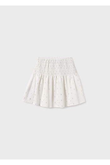 MAYORAL Cream Colored Girl's Skirt - 6971 Model