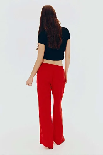 H&M Straight drawstring trousers