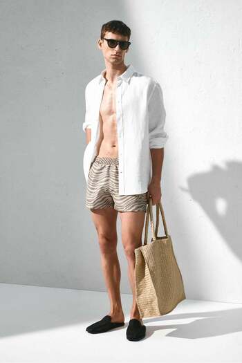 H&M Patterned swim shorts