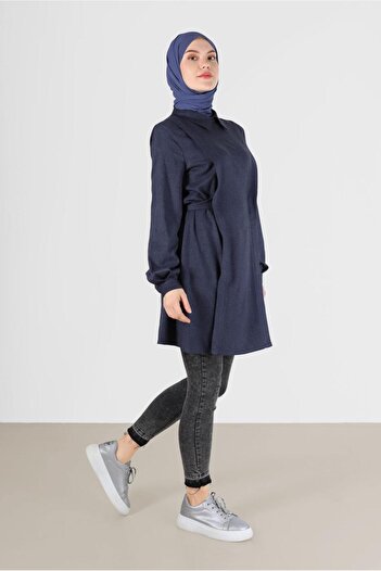Alvina CLASSIC COLLAR TUNIC WITH BINDING DETAIL 42377