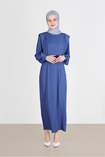 Alvina Belted Wadding Look Dress - 42530