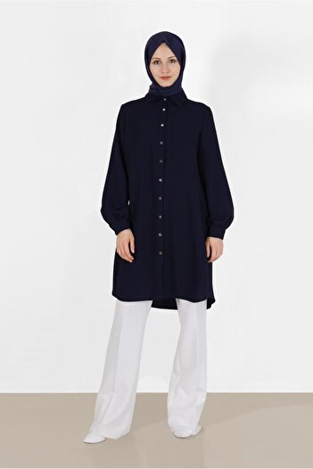 Alvina BOYDAN BUTTONED POCKET DETAIL TUNIC 42431