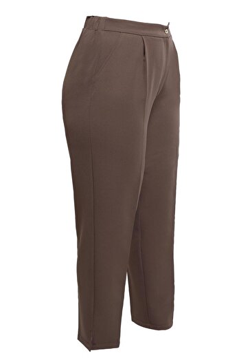 Alvina High Waist Large Size Trousers - 70705