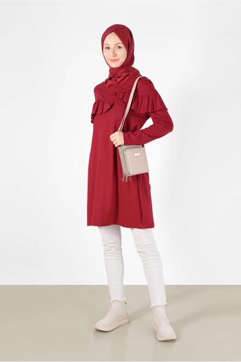 Alvina Tunic with Rush Detail 41231