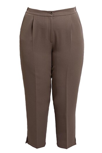 Alvina High Waist Large Size Trousers - 70705