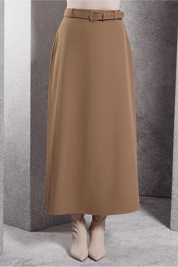 Alvina Belted Long Skirt 60617