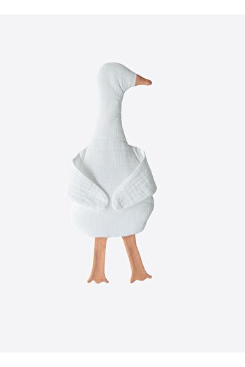 kitikate Organic Little Duck Sleeping Companion White