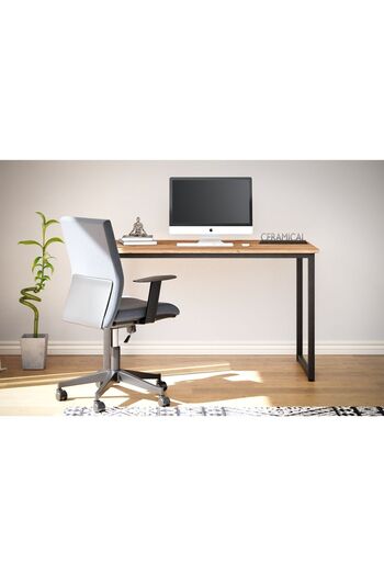 Ceramical Ms1 Computer Desk , Small Home Office Desk , Study Writing Table - 60x120 Cm - Pine