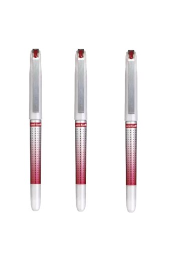 UNİ-BALL 0.7 Uniball Eye Needle - Red Pen Triple with Needle Tip