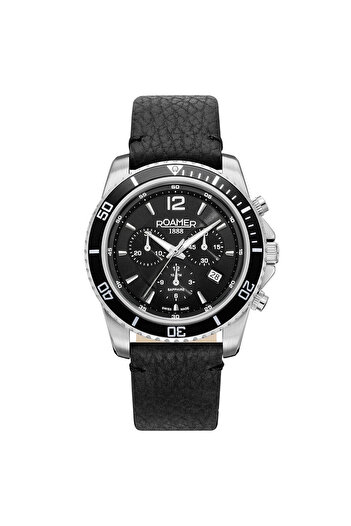 Roamer Mens Watch 862837 41 55 02, Quartz, 43mm, 10ATM