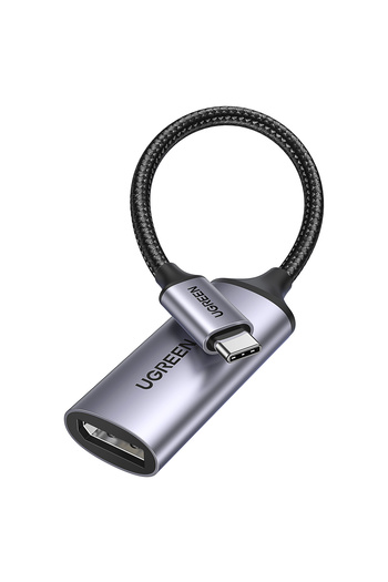Ugreen | محول USB-C إلى منفذ عرض أنثى (8k) | رمادي