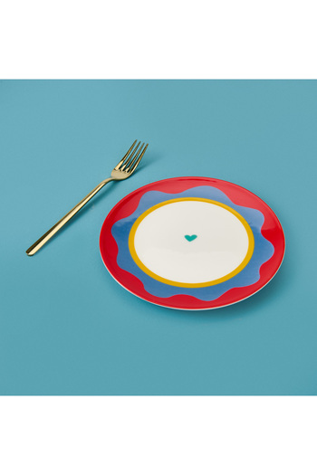 Evidea Kitchen Granny Dessert Plate - Red / Green - 19 cm