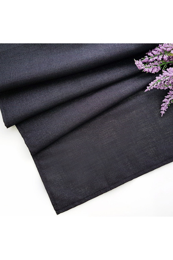 Bimotif Runner, Glitter Black 45x155 Cm
