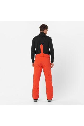 Salomon Edge Men's Red Ski Pants Men's Ski Pants Lc2332800