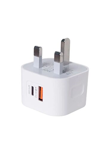 Power N PowerN Wall Charger With 2 Ports - 30 W - White