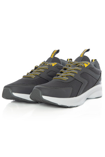 bilcee Men's Gray Lace-Up Walking and Sports Shoes 1018
