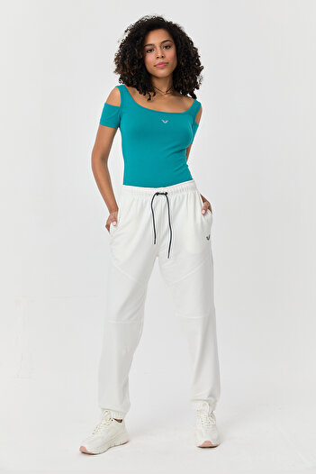 bilcee Γυναικείο μπλουζάκι Atlantis Cotton Lycra με λεπτομέρεια ώμου 9735