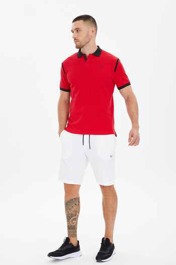 bilcee Men's White Lycra Woven Bermuda Shorts with Pockets 0789