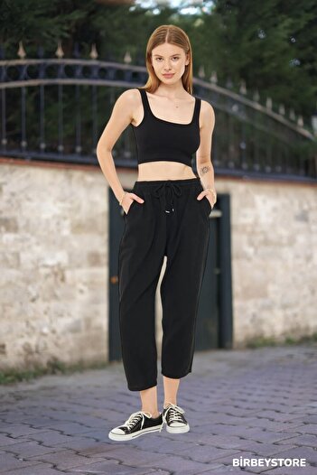 BİRBEYSTORE Pânză brută unisex de mărime mare - Capri Unikal Style 100% bumbac relaxat