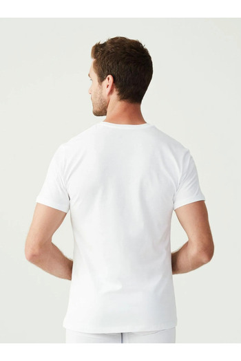 U.S. Polo Assn. Ανδρικό, Αδειοδοτημένο, USPA, 100% βαμβάκι, μπλουζάκι με στρογγυλή λαιμόκοψη (εσώρουχο)