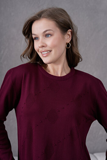 Lamierra Mother's Blouse with Embroidery