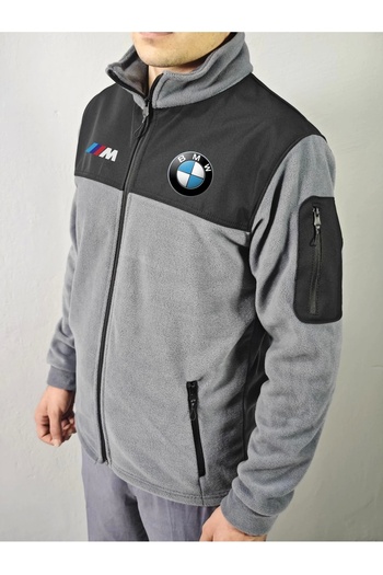 dafri ΜΠΟΥΦΑΝ FLEECE ΜΕ ΦΕΡΜΟΥΑΡ ΜΕ ΛΟΓΟΤΥΠΟ BMW