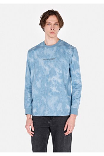Colin's Ανδρικό μπλουζάκι με μακρύ μανίκι Comfort Fit με στρογγυλή λαιμόκοψη