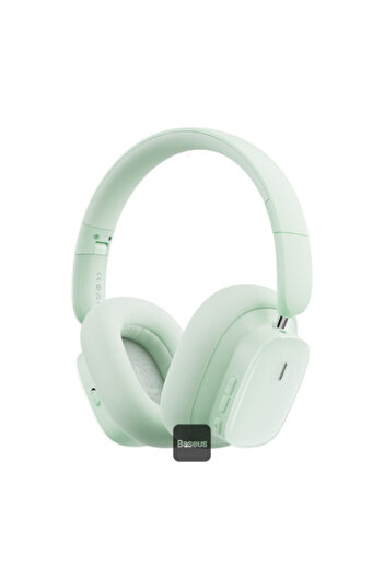 Baseus Bowie H1i Wireless Headphones - 100H Playtime ANC Headset - Green