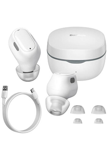 Baseus Baseus Bowie WM01 True Wireless Earphones White