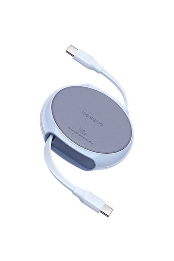 Baseus Pathfinder Series Free2Draw Fast Charging Data Cable Type-C to Type-C - 100 W - 1 M - Blue