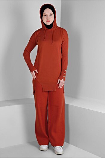 Alvina TRIKO Double Pants Set - Slit Detail 43213