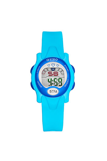 Astro Kids Digital Blue Dial Watch - A23902-PPLN