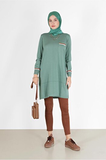Alvina POCKET DETAILED KNITWEAR TUNIC 42013