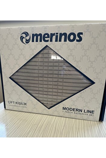 Merinos Modern Line 3 Piece Blanket Set