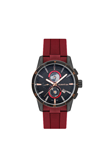 Quantum QUANTUM Men's Multi Function Black Dial Watch - ADG991.668