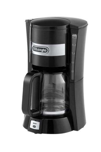 DELONGHİ De'Longhi Filter Coffee Machine 10 Cups Capacity, Americano Maker, 1.25 L 900 W ICM15211 Black