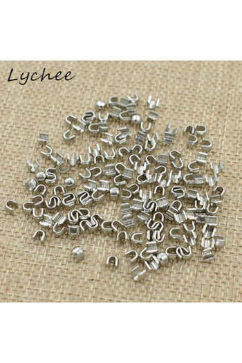 Choice 5# 1 Lychee 150pcs 5# High Quality U Shaped Metal Zipper Up Stopper DIY Sewing Craft Clothes Pants Z