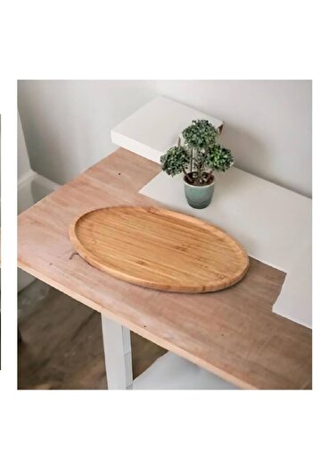 Botanicasa Oval 3-Piece Bamboo Presentation Bowl